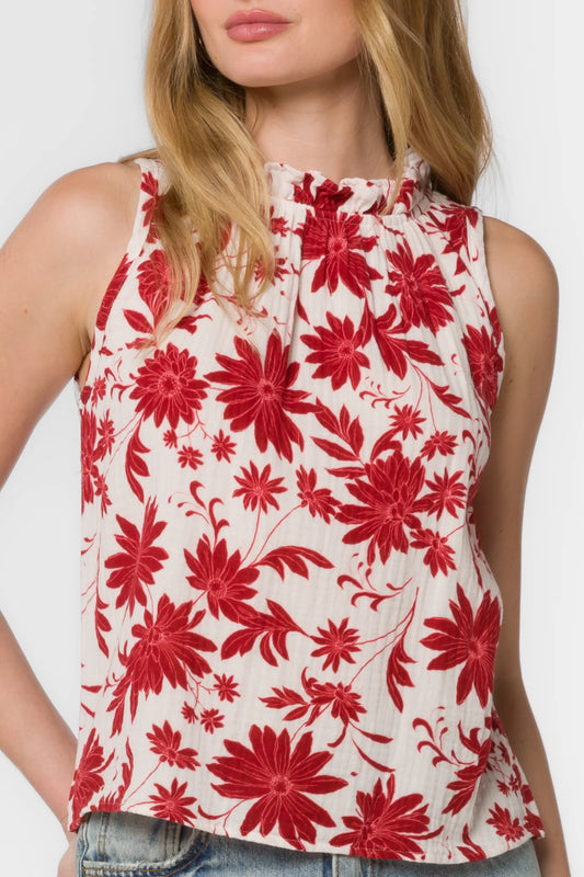 The Valerie Floral Top