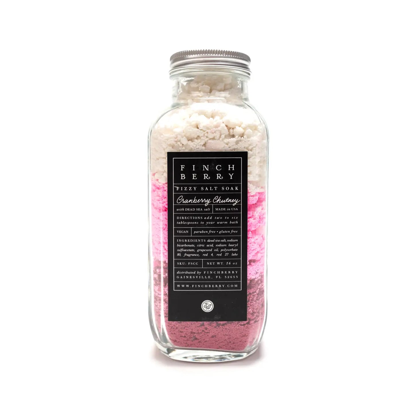 The Cranberry Chutney Fizzy Salt Soak