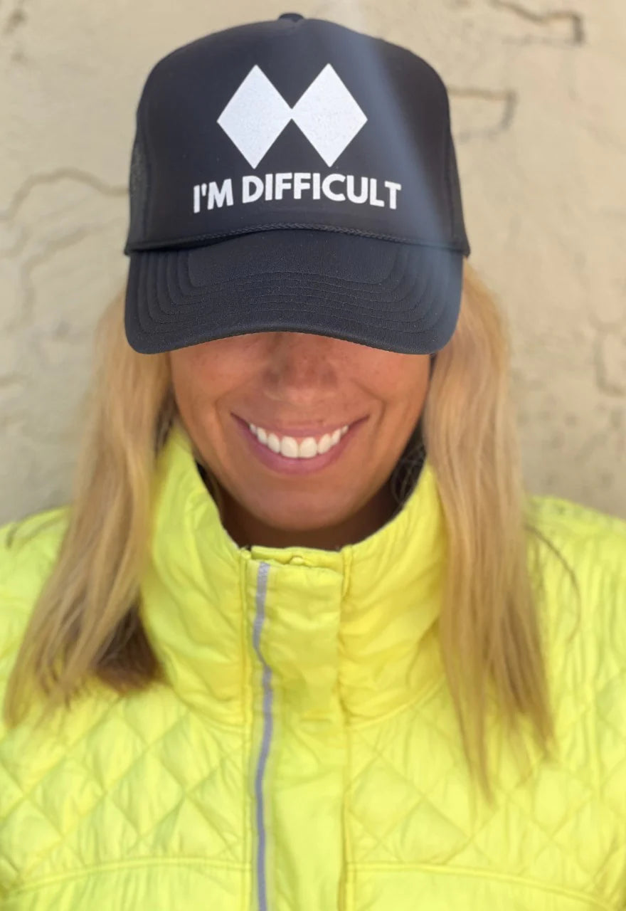 I Am Difficult Trucker Hat (Adult)