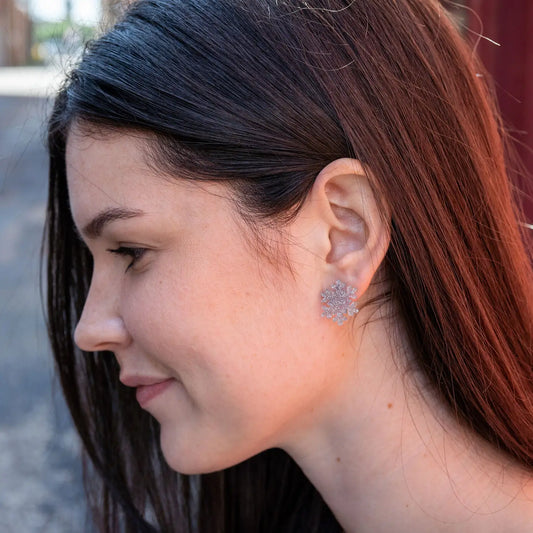 The Snowy Night Earrings
